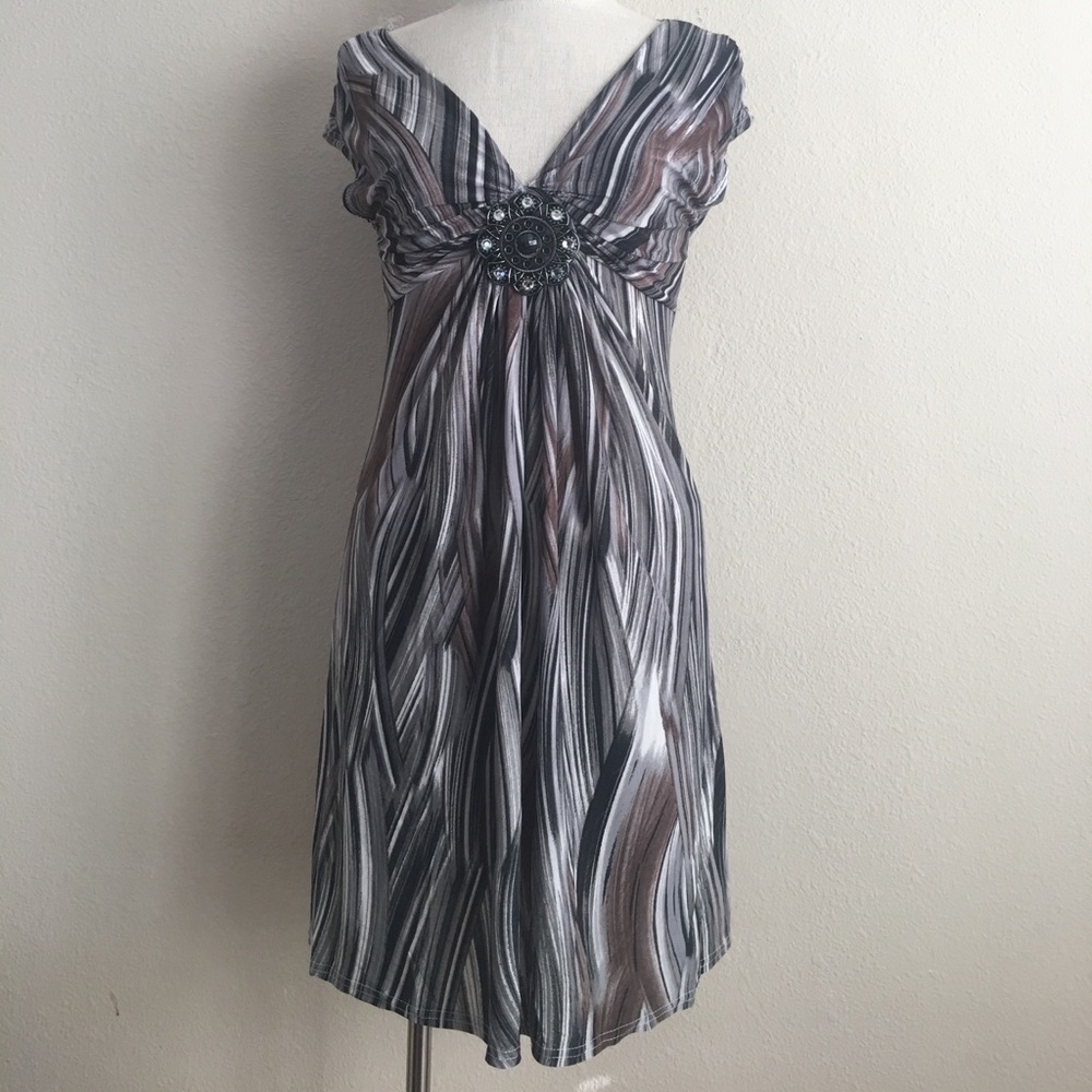 Cute Midi Dress Sz L