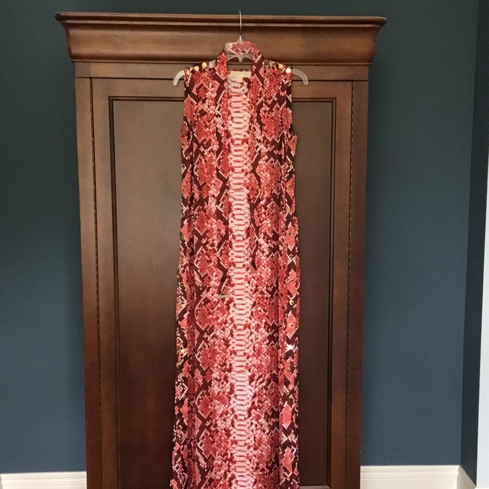 Michael Kors maxi dress with belt