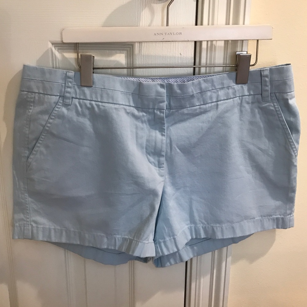 Size 14 J. Crew Chino Shorts