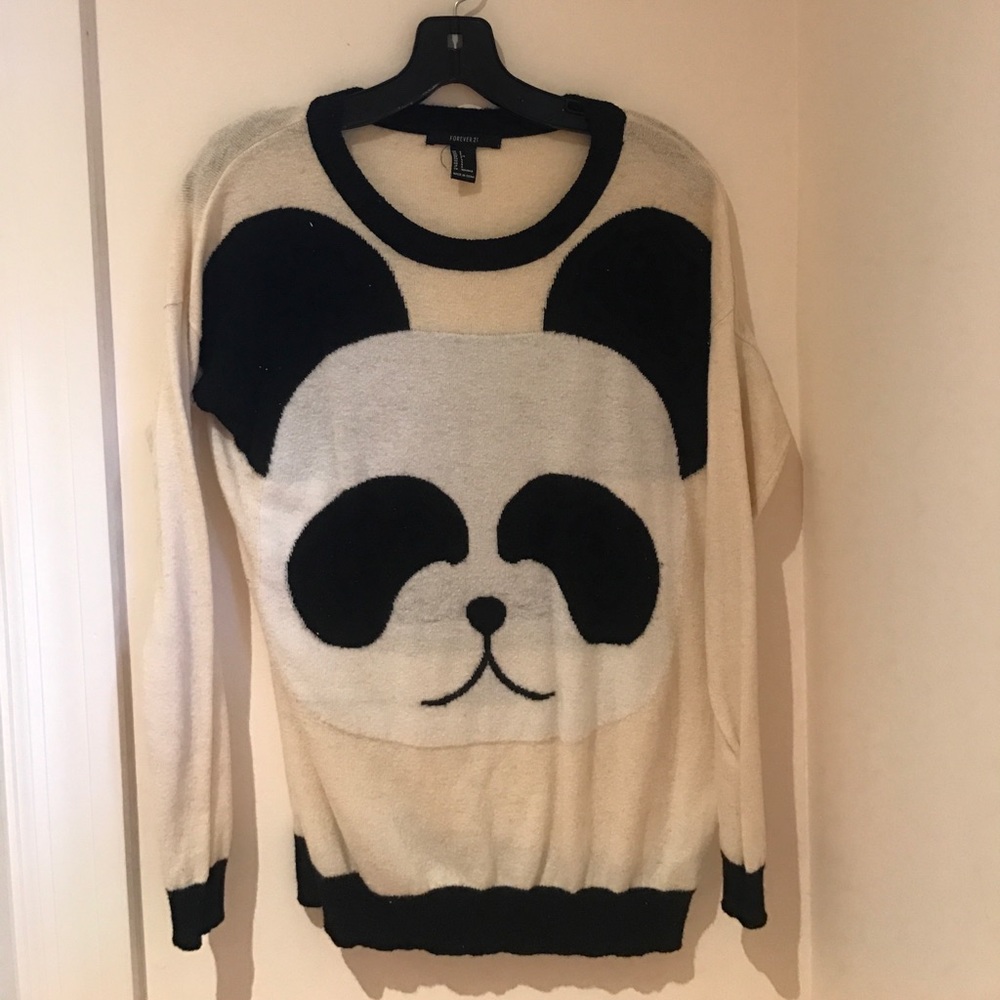 Forever 21 Panda sweater