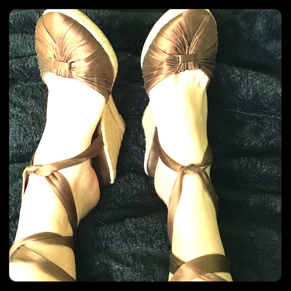 *Steve Madden* brown platforms
