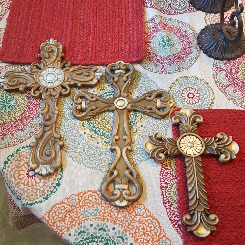 Crosses.