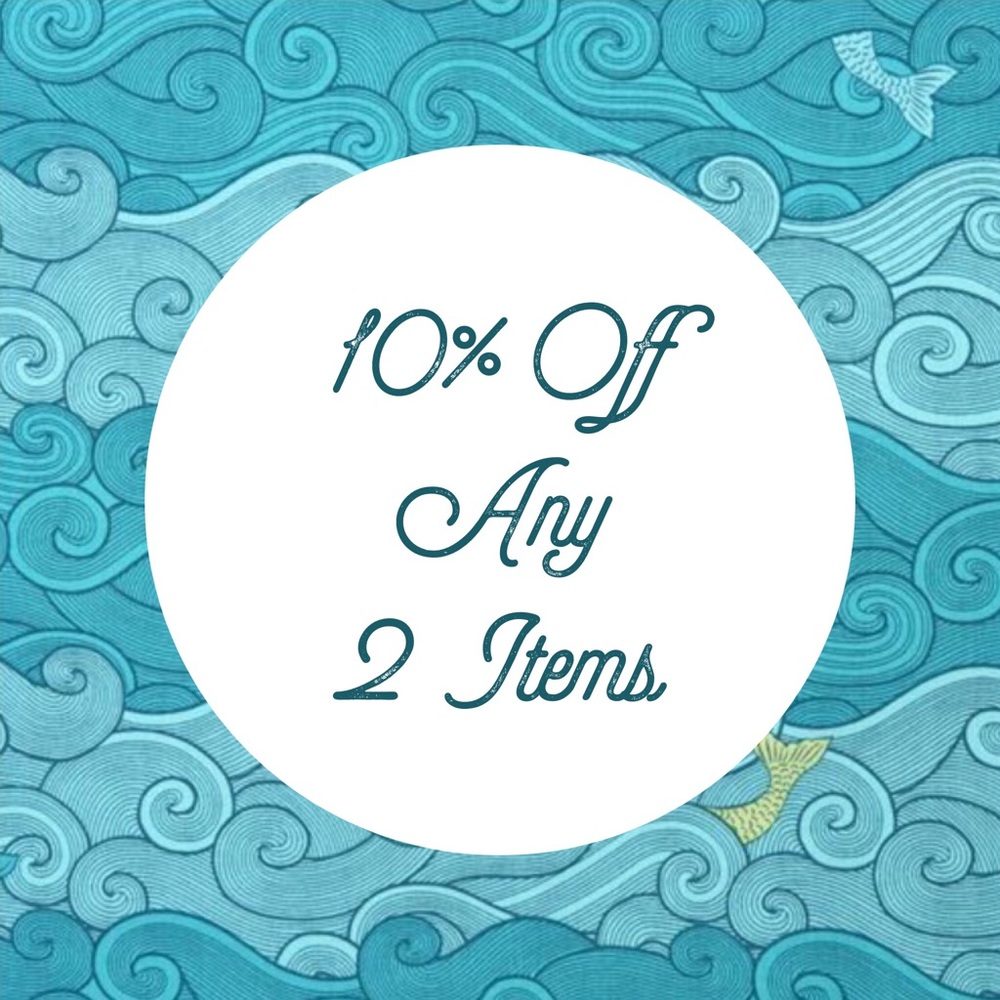 10% off when you bundle 2 or more items