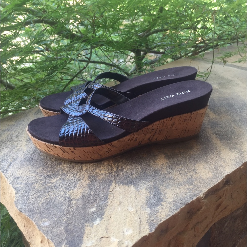 Nine West wedge sandals