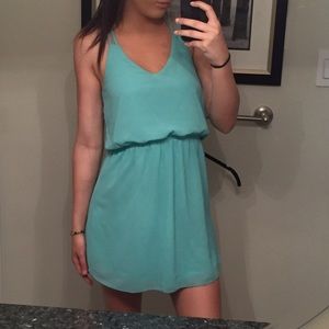 Turquoise dress from Forever 21