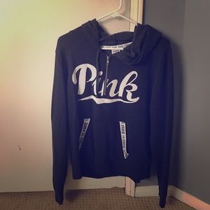 PINK VICTORIAS SECRET GRAY SWEATSHIRT