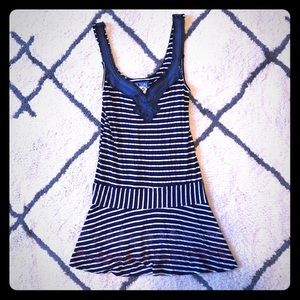 Free People Nautical Mini Dress
