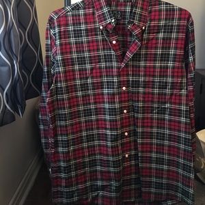 Jos. A. Bank casual men's plaid button down