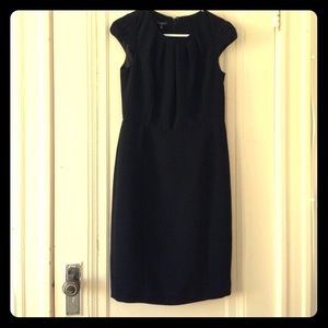 Talbots pencil skirt dress black size 4P