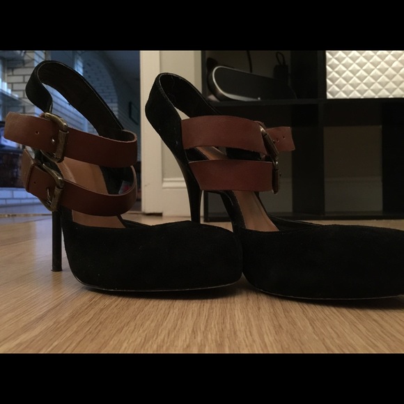 Suede heels - Picture 3 of 4