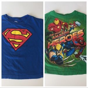 Bundle Super Hero Graphic Tees