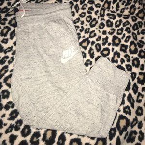 Nike cropped joggers