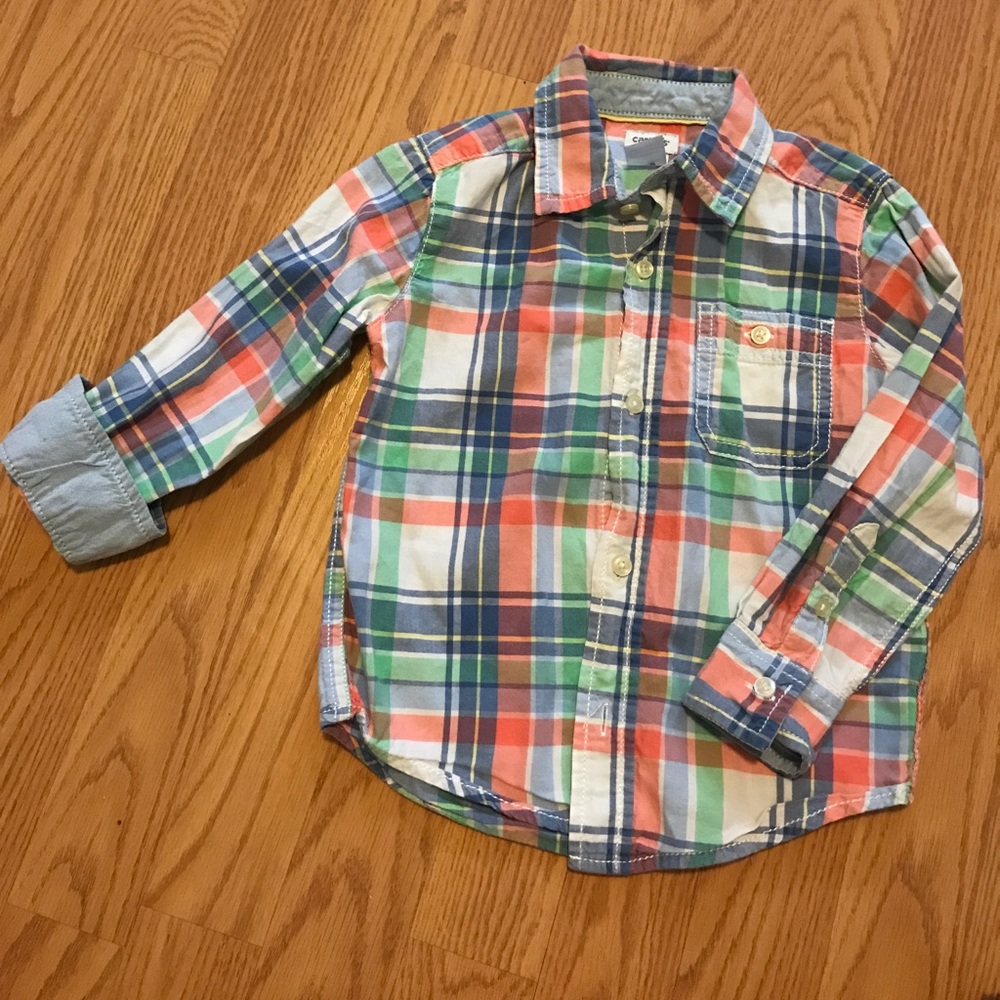 Long Sleeve Carter's Shirt for Boys. Size 3T
