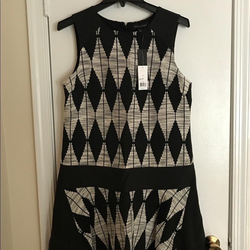 Black and Cream dress