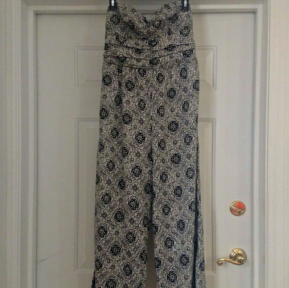 Bar III strapless jumpsuit