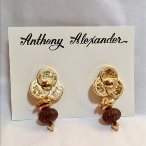 Anthony Alexander safety backed pierced earrings!
