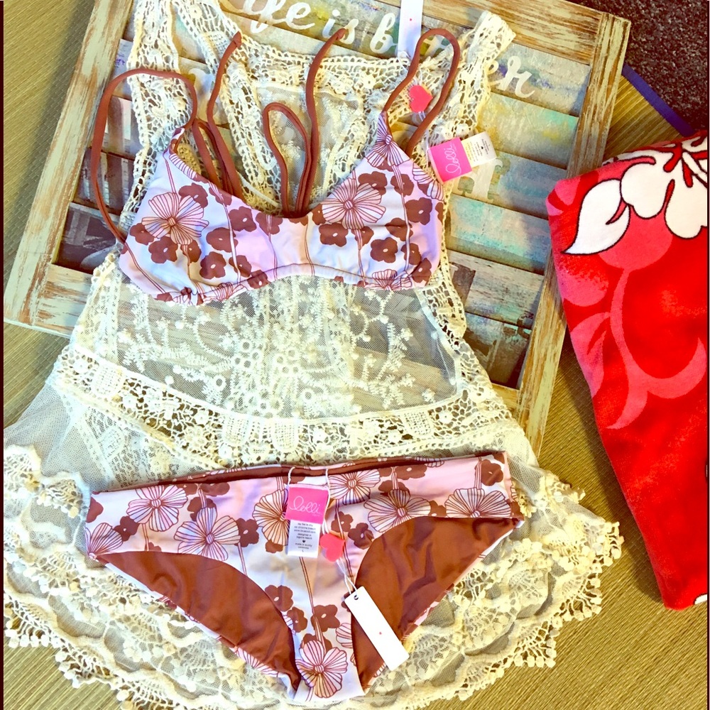 🌜💕Lolli💕🌛Moon Lover Top & Full Moon Bottoms 👙