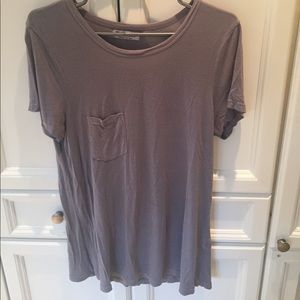 Michael Stars gray tshirt with pocket