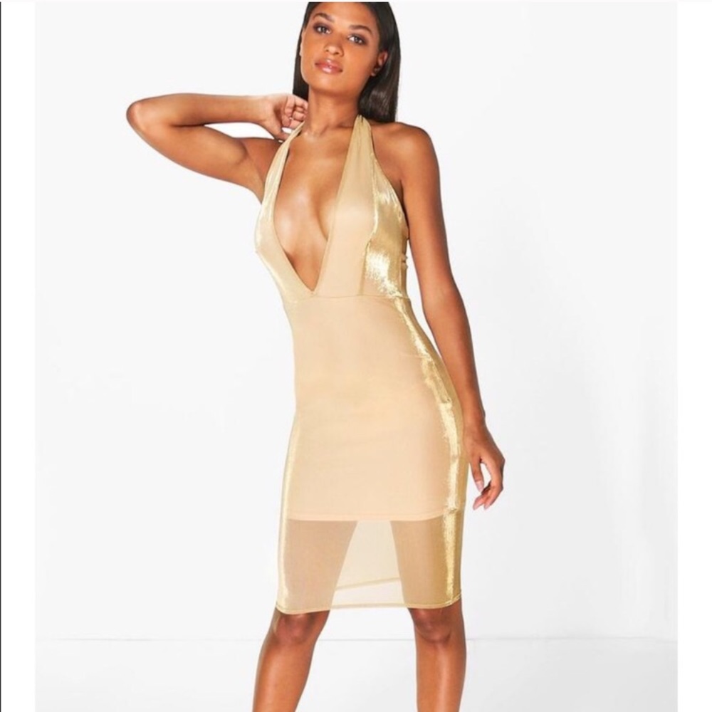 Beautiful shimmery gold dress⭐️