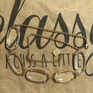 Kendra Scott Noelle Necklace Clear
