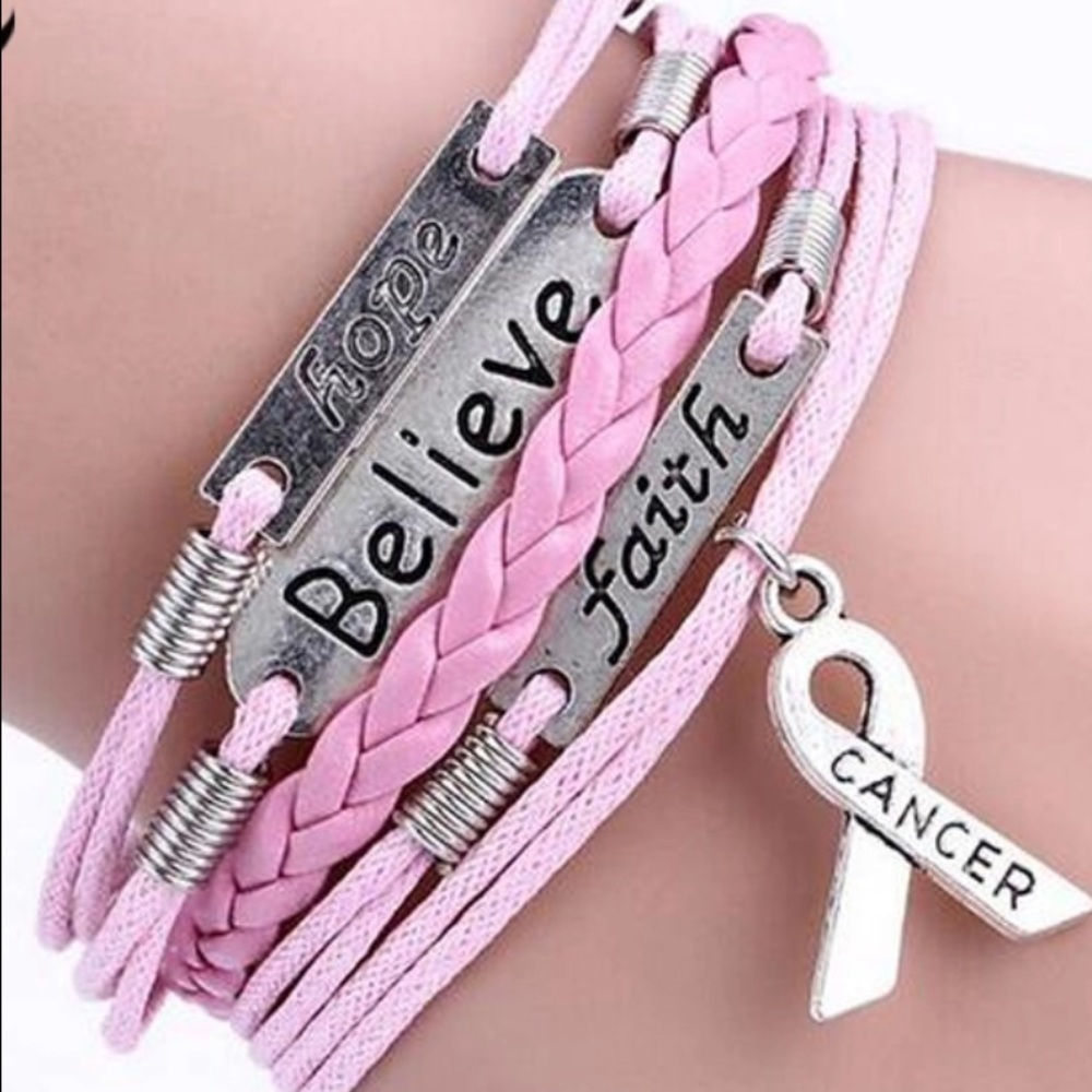 🌸 2 for $15 🌸. CANCER AWARENESS BRACELET