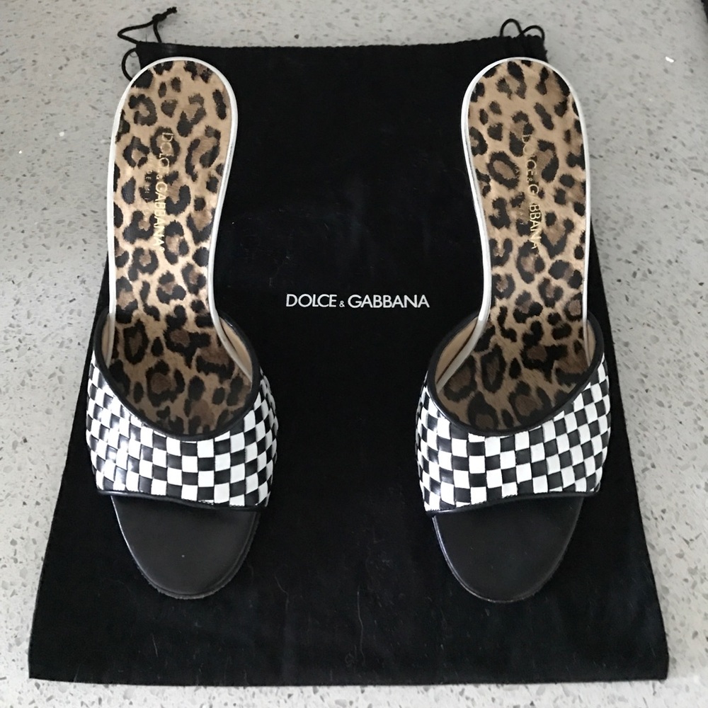 Dolce & Gabbana Sling Back Heels