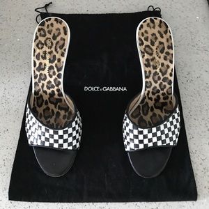 Dolce & Gabbana Sling Back Heels