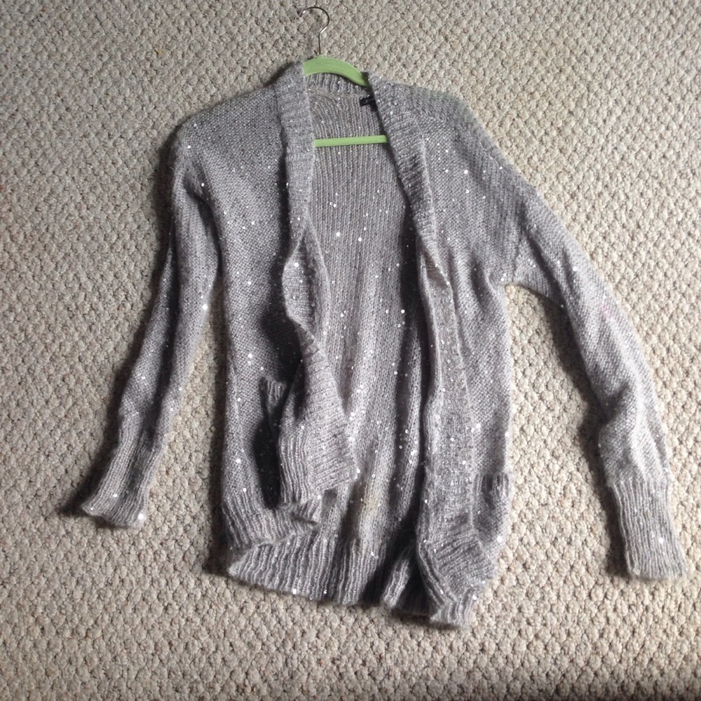 Sequin cardigan