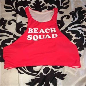 VS beach squad bikini top