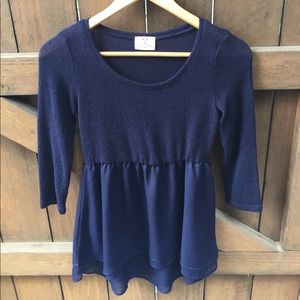 Pins and Needle Made in the USA blouse