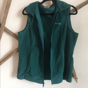 Women's Columbia fleece vest