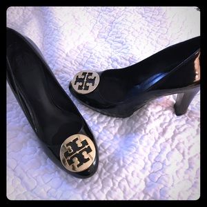Authentic Tory Burch Patent Leather Platform!
