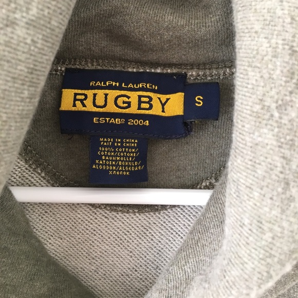 Rugby Ralph Lauren tunic half-hoodie - Picture 3 of 7