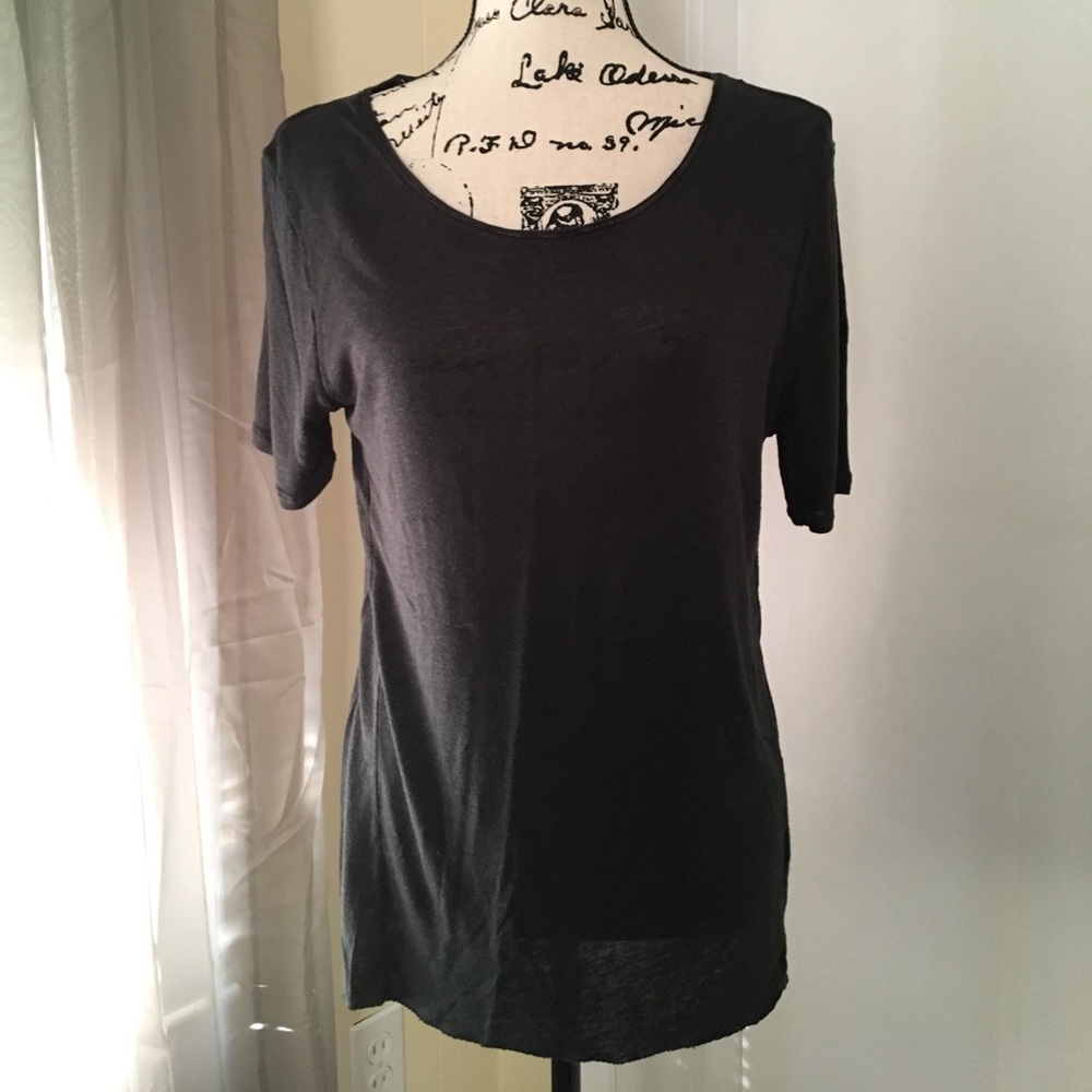 Divided H&M raw edge top