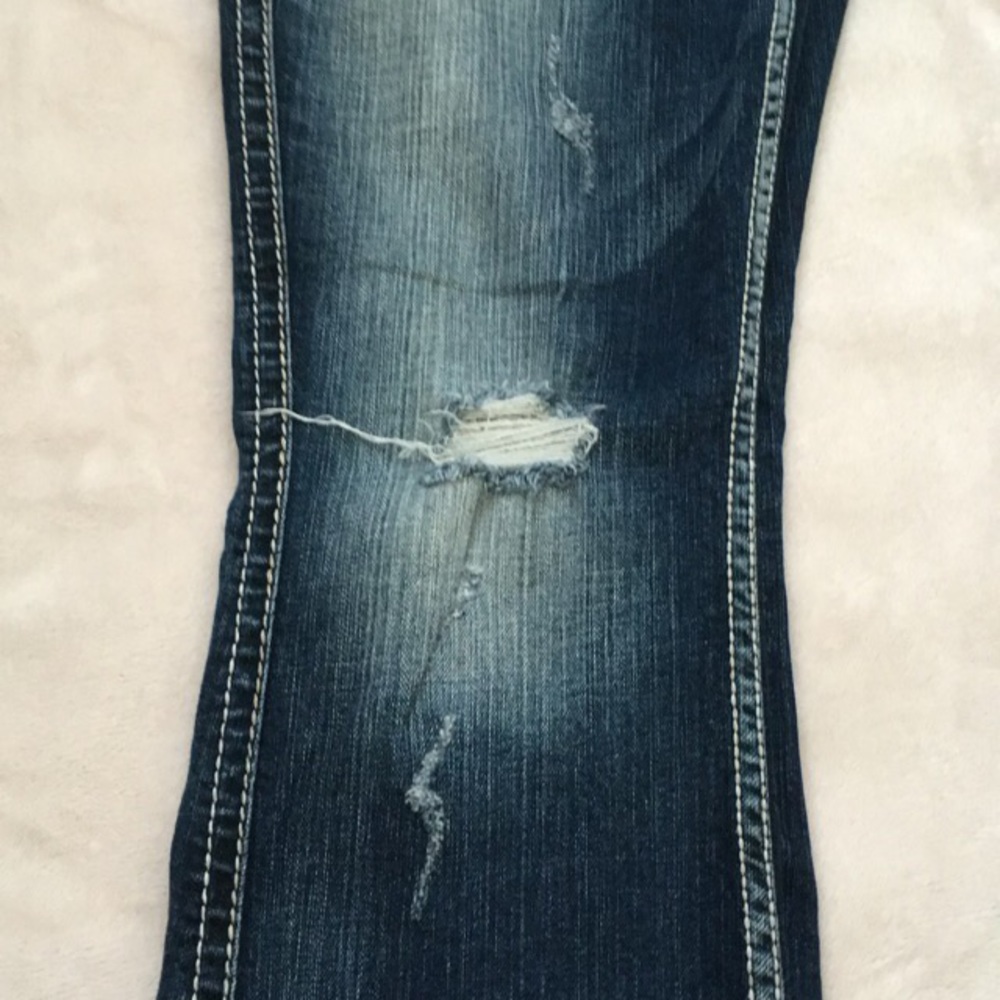 Silver jeans! - Picture 3 of 5