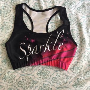 CA Sparkle sports bra