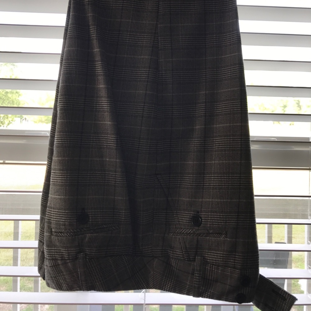 NWOT Gray dress pants with pin strips