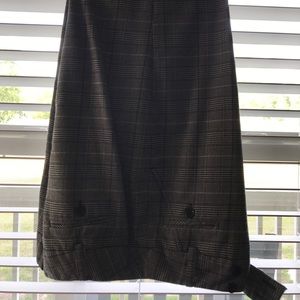 NWOT Gray dress pants with pin strips