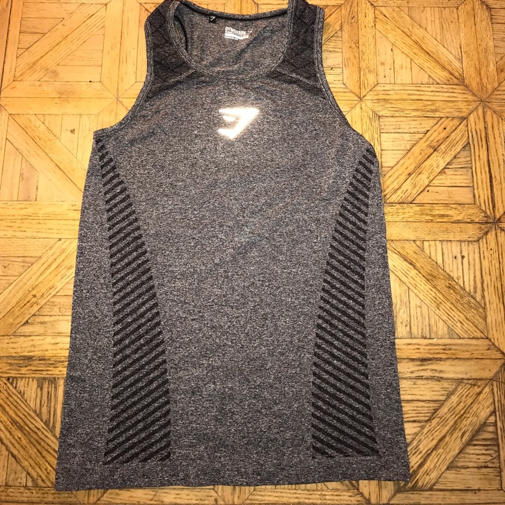 Gym Shark Onyx Compression Tank Top.