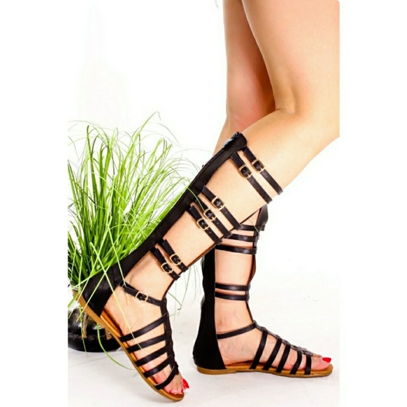 LAST HP PICK x 2 NWT GLADIATOR SANDALS - Picture 3 of 3