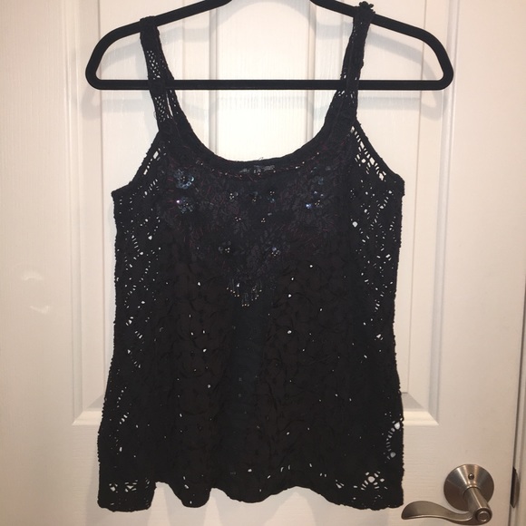 Free People beaded top - Picture 1 of 3