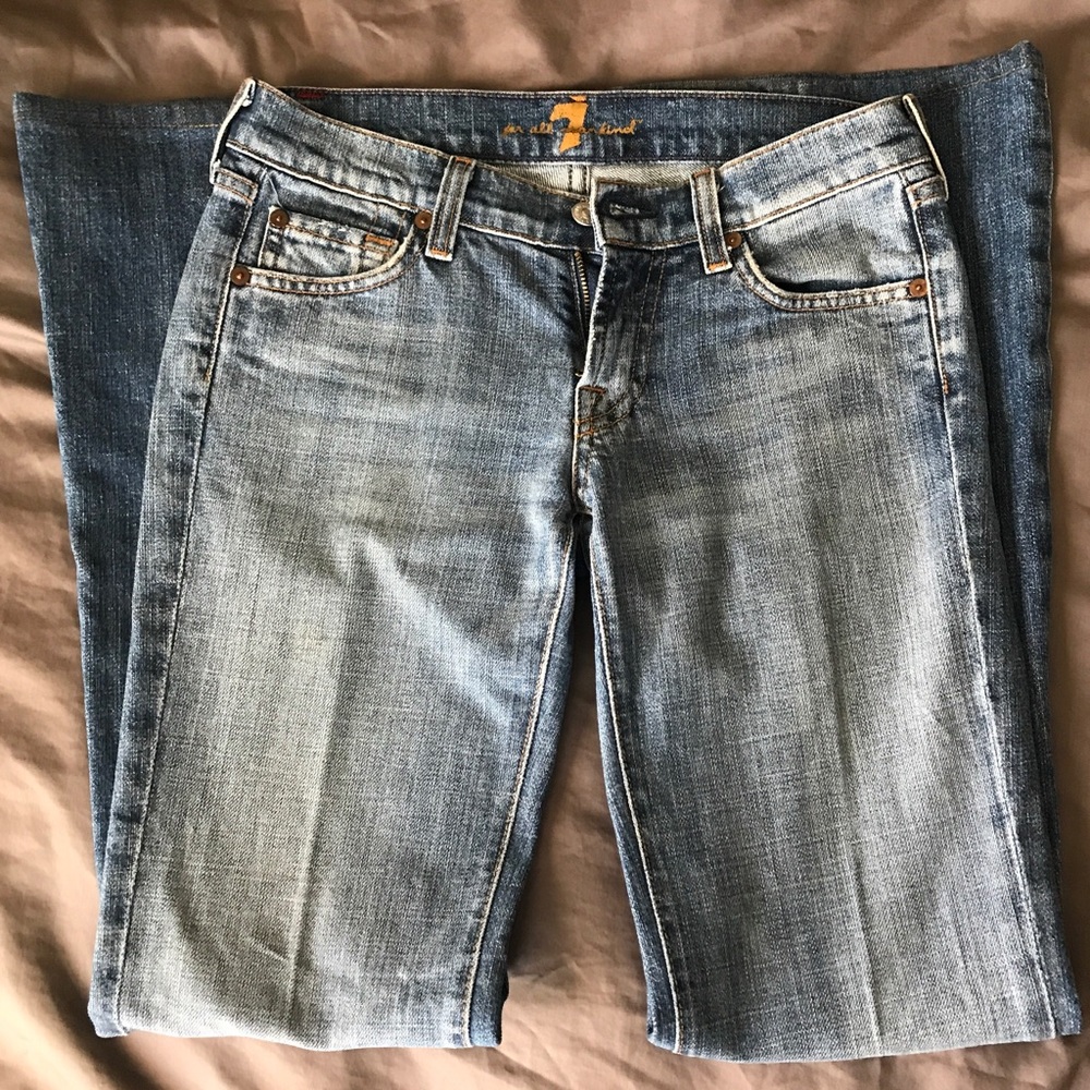 7 for all mankind flare jeans