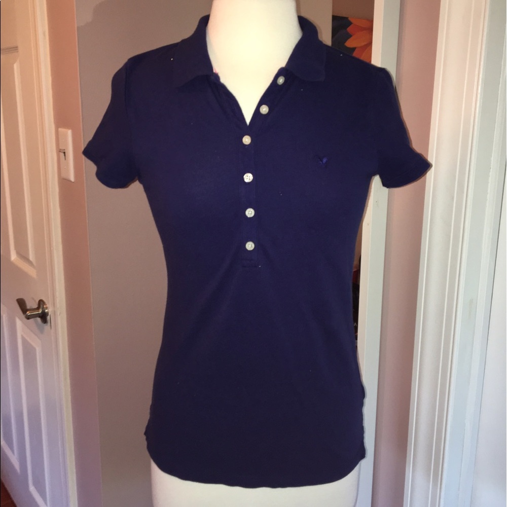 Navy blue polo