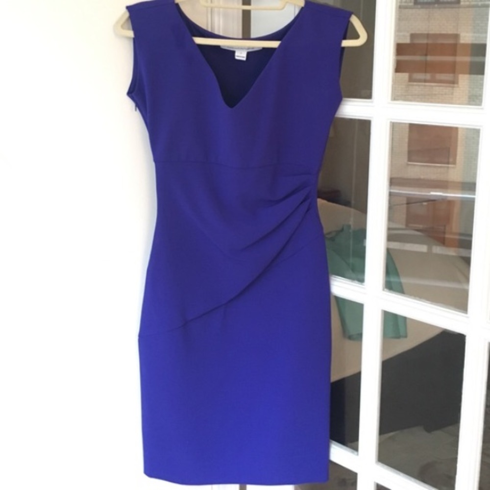 DVF Purple Bevin Dress