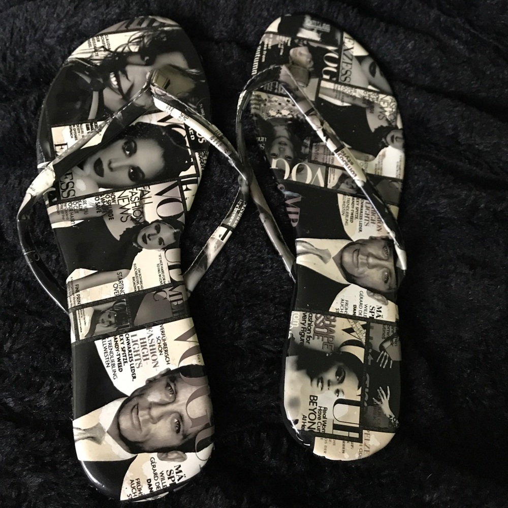 Vogue magazine sandals