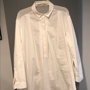 All Saints white tunic dress
