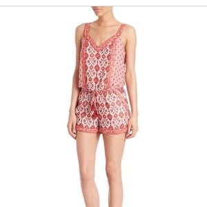 NWT Joie Sophy romper in coral