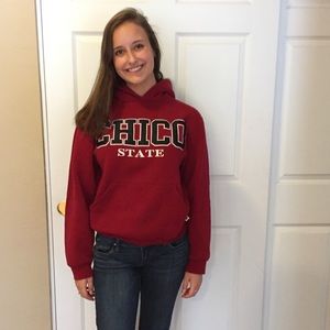 Chico State University official college sweatshirt