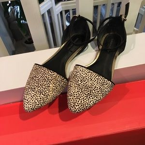 Banana Republic flats with ankle strap