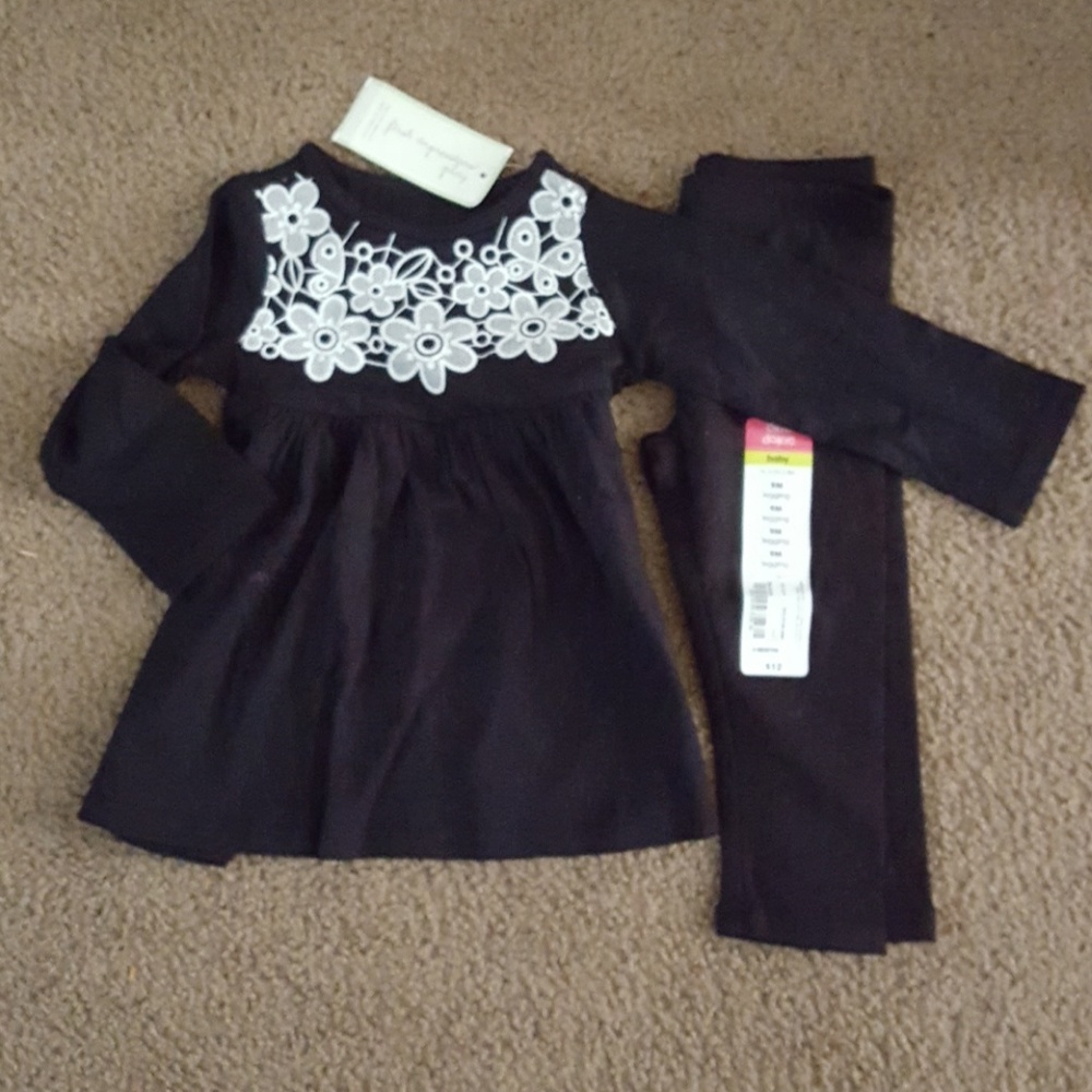 First Impressions Outfit 6-9 months NWT